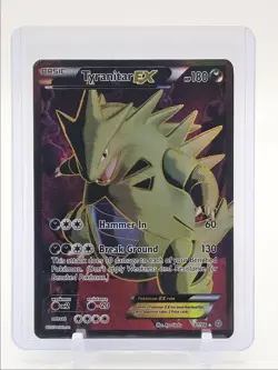 TYRANITAR EX 2015 POKEMON XY ANCIENT ORIGINS ULTRA RARE 91/98 Q1282 - Image 1
