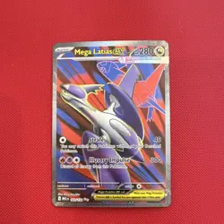 Pokemon Mega Latias EX Me01: Mega Evolution Ultra Rare Holo 163/132 280 HP 2015 - Image 1