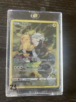 Pokemon Pikachu TG05/TG30 Lost Origin Trainer Gallery Ultra Rare Holo 60 HP - Image 1