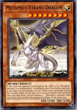 Metaphys Tryant Dragon CIBR-EN026 Yu-Gi-Oh! Light Play Unlimited - Image 1