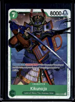 2026 One Piece The Azure Sea's Seven Kikunojo Super Rare #EB04-012 SR - Image 1