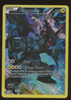Zekrom XY76 Black Star Promo Full Art Holo Pokemon Card - Image 1