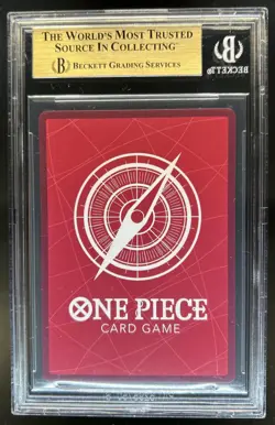 2022 One Piece Starter Deck Straw Hat Crew Monkey D Luffy #1 BGS 9.5 GEM MINT - Image 2