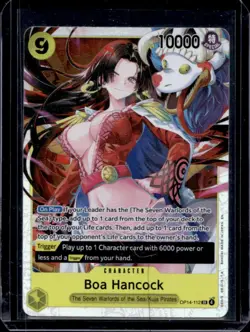 2026 One Piece Azure Sea's Seven Boa Hancock Super Rare #OP14-112 - Image 1