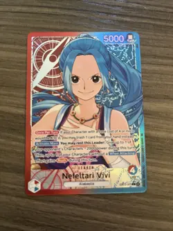 One Piece CCG Nefeltari Vivi EB03-001 Leader Alt Art (English) NM - Image 1