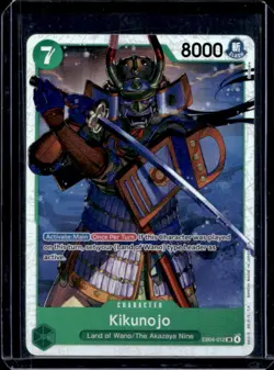 2026 One Piece The Azure Sea's Seven Kikunojo Super Rare #EB04-012 SR - Image 1