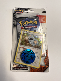 Pokemon Sun And Moon Burning Shadows Booster Pack Komala Sealed - Image 1