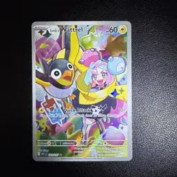 Pokemon Iono's Wattrel Full Art Holo 231/217 Basic Electric TCG Card - Image 1