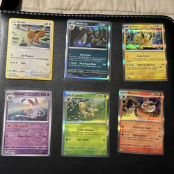Pokemon TCG Set Of 18 Cards Eevee EX And Other Evolutions. Eng & Korean - Image 3