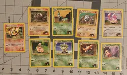 Pokemone Gym Heroes Cards Lot of 50 Common and Uncommon LP-NM - Image 3