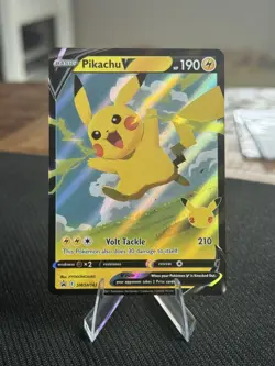 ⚡ Pokemon Celebrations Black Star Promo Pikachu V Card SWSH143 MINT ⚡ - Image 1