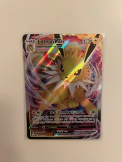 Pokemon Card TCG Jolteon VMAX 051/203 Evolving Skies Full Art Ultra Rare - NM - Image 1