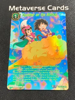 Dragon Ball Super Card TCG #BT28-074 SPR Together On The Nimbus Prismatic Clash - Image 1