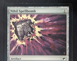 MTG Nihil Spellbomb- STAMPED -Scars of Mirrodin Magic the Gathering Card #187 - Image 3