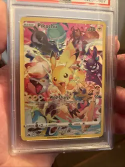 Pokemon TCG Pikachu Crown Zenith Holo Card 160/159 PSA Mint 9 Secret Rare - Image 2