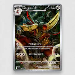 Kingambit 130 SV: Scarlet & Violet Promo Cards Holo Promo Pokemon TCG NM - Image 1