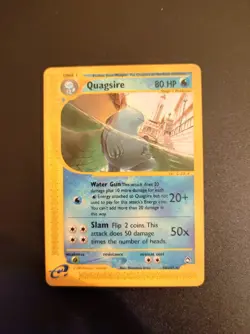 Pokemon Card - Quagsire 30/147 Aquapolis - Nm - Eng - Image 1