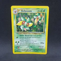 Bellossom 3/111 Holo Rare Neo Genesis Pokemon Card WOTC Vintage 2000 TCG HP - Image 1