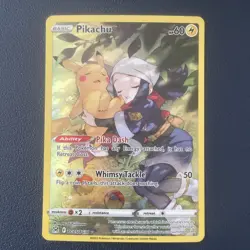 Pikachu Crown Zenith TG05/TG30 Pokemon TCG Card Near Mint NM - Image 2