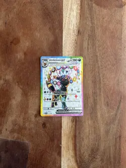 Pokemon Umbreon ex SVP176 Scarlet & Violet Promo Full Art Holo Card - Image 1