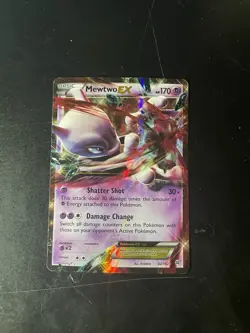 Pokemon Mewtwo EX GX Holo Lot 5 Cards English - Image 5