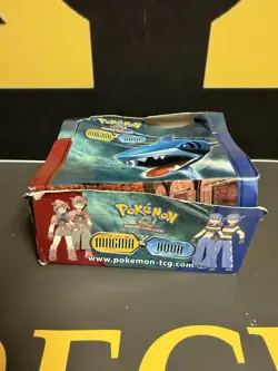 Pokemon EX Team Magma vs Team Aqua Empty Booster Box NO CARDS OR PACKS Damaged - Image 1