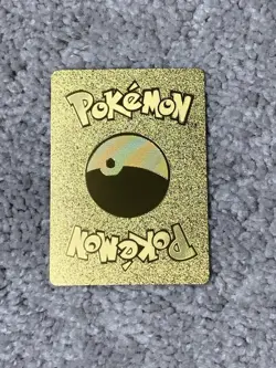 Eevee V HP190 Collect Blackstar Promo Gold Foil Fan Art Display Card NM! - Image 2