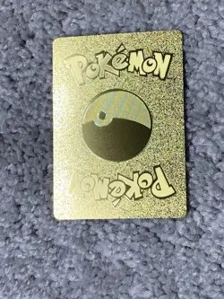 Eevee V HP190 Collect Blackstar Promo Gold Foil Fan Art Display Card NM! - Image 3