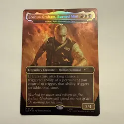 Joshua Graham, Burned Man - Isshin FOIL 2459 Secret Lair SLD MTG Rare Unplayed - Image 1