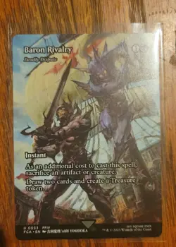 MTG - 1x Baron Rivalry - Showcase Foil / Final Fantasy NM - Image 1