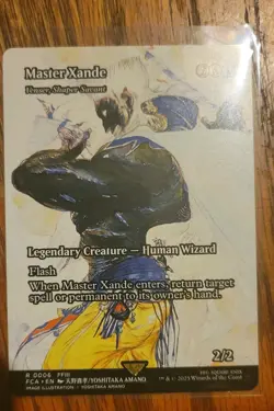 Master Xande - Venser, Shaper Savant (Showcase Rare) (R) MTG Final Fantasy EN #6 - Image 1