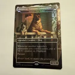 Dogmeat, Constant Companion-Yoshimaru FOIL Secret Lair 2463 SLD MTG Unplayed NM - Image 1