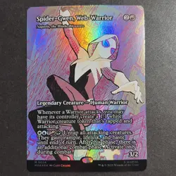 Spider-Gwen, Web-Warrior - Najeela, the Blade-Blossom (Borderless) Marvel... - Image 1