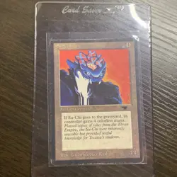 Su-Chi MTG Antiquities Uncommon Artifact Creature Moderately Played x 1 - Image 1