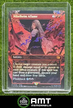 Nibelheim Aflame BL 2025 MTG Final Fantasy Borderless Foil #0339 - Image 1