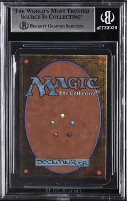 1993 MAGIC: THE GATHERING ALPHA PHANTASMAL TERRAIN C BGS 8 - Image 2