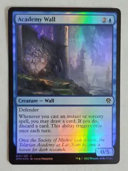 Academy Wall #41 Dominaria United Foil Magic the Gathering - Image 1