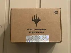 MTG Secret Lair Commander Deck - 20 Ways To Win - NEW Sealed - Image 1