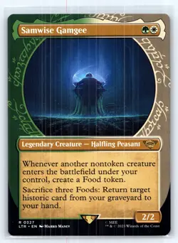 Samwise Gamgee (327) Showcase The Lord of the Rings MTG LTR Magic - Image 1