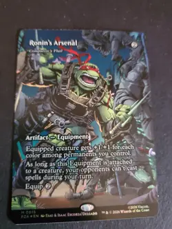 Ronins Arsenal Conquerors Flail Borderless Foil 15 Teenage Mutant Ninja Turtles - Image 1