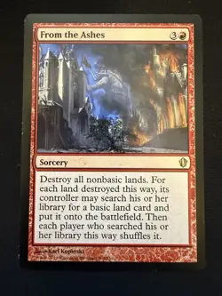 From the Ashes 108 - R - Commander 2013 - Normal - MTG - LP - Image 1