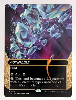 (Normal) Mutavault (0028) (Borderless) (28) Edge of Eternities: Stellar Sights M - Image 1