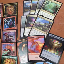 Custom Commander MTG Deck Magic = Jund Shard Mythic Rare DRAGONS DRAKES Tribes - Image 4