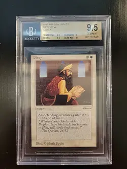 Piety Dark Arabian Nights BGS 9.5B MTG - Image 1