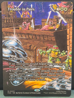 Trouble in Pairs 3 BORDERLESS TMNT Teenage Mutant Ninja Turtles Source Material - Image 1
