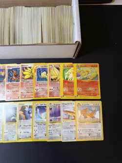 Huge Collection Bulk Lot of 600+ Pokemon Cards Mixed WOTC-XY Vintage HP-DAMAGED - Image 3