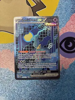 Pokemon Iron Crown ex 158/131 Sv: Prismatic Evolutions - Image 1