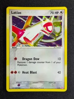 2004 Pokemon LATIAS #4/10 EX Trainer Kit Latias Half Deck Holo Fixed Rarity ENG - Image 1
