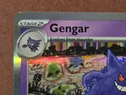 Gengar 094/165 SV: MEW EN-151 Holo Rare Pokemon Card - Image 2