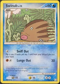 Swinub 123/146 Legends Awakened Regular - Pokemon Card - Image 1